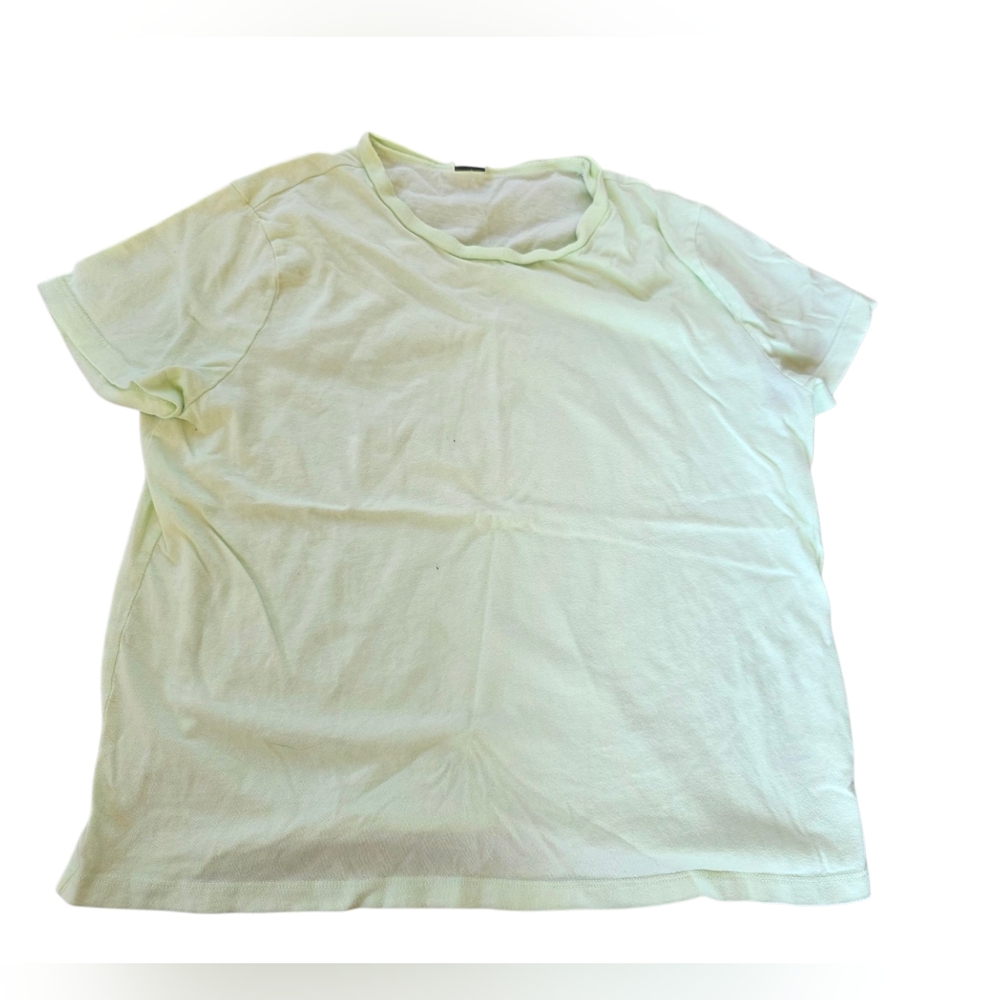 ♥️ Wild Fable Lemon Lime Colored Crewneck T-Shirt Size L